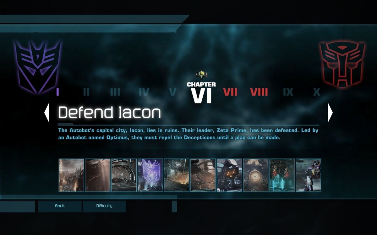 Transformers: War for Cybertron screenshot 3 for Xbox 360
